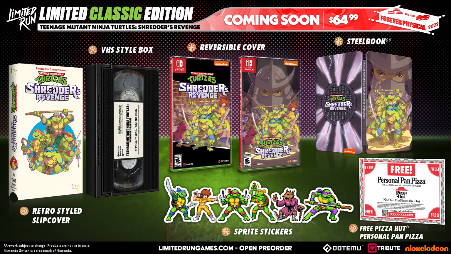 TMNT Shredder’s Revenge Collector’s Editions Coming Soon From Limited