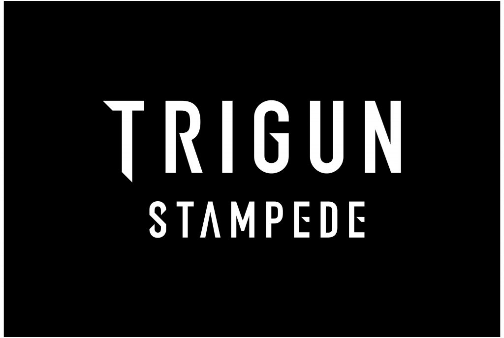 "Trigun Stampede" logo.