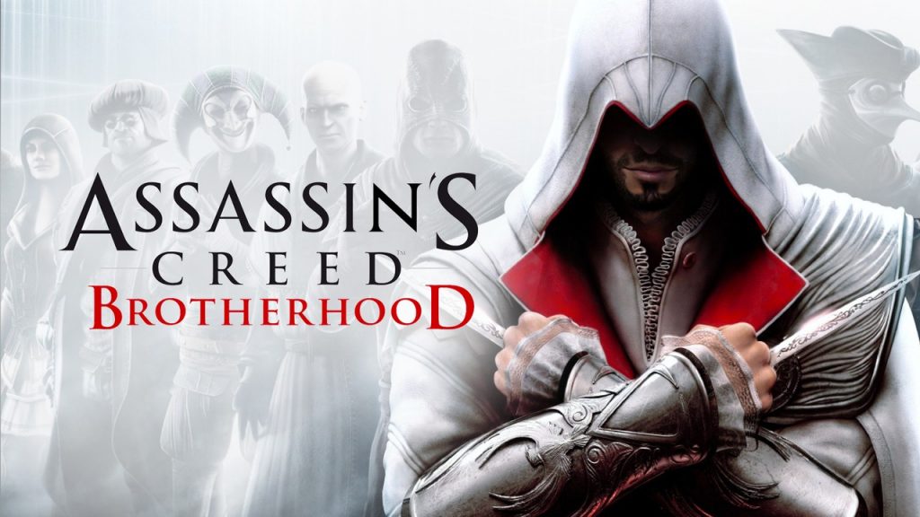 "Assassin's Creed: Brotherhood" game cover art.