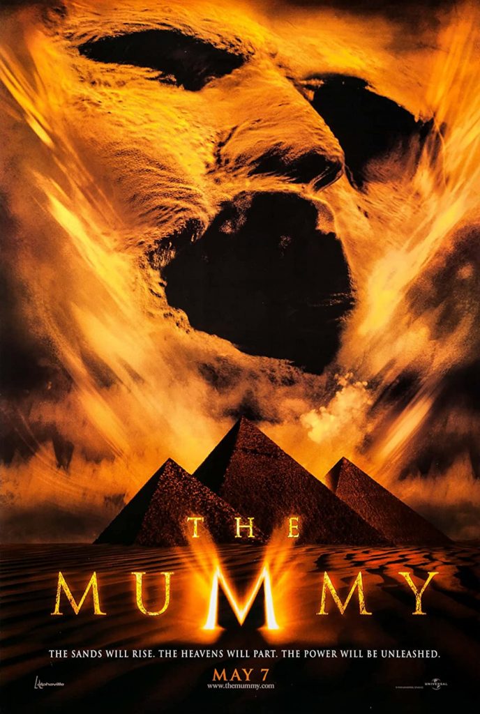 "The Mummy" (1999) film poster.