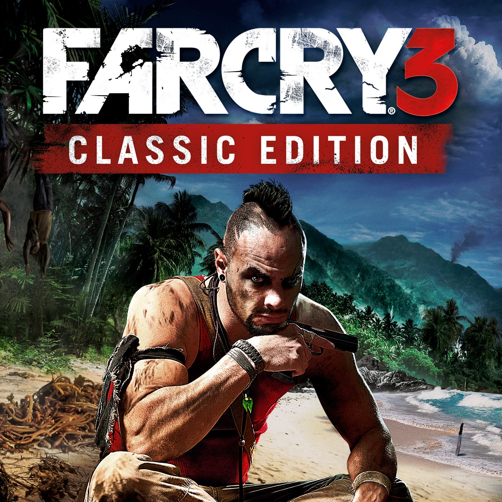 "Far Cry 3: Classic Edition" game cover art.