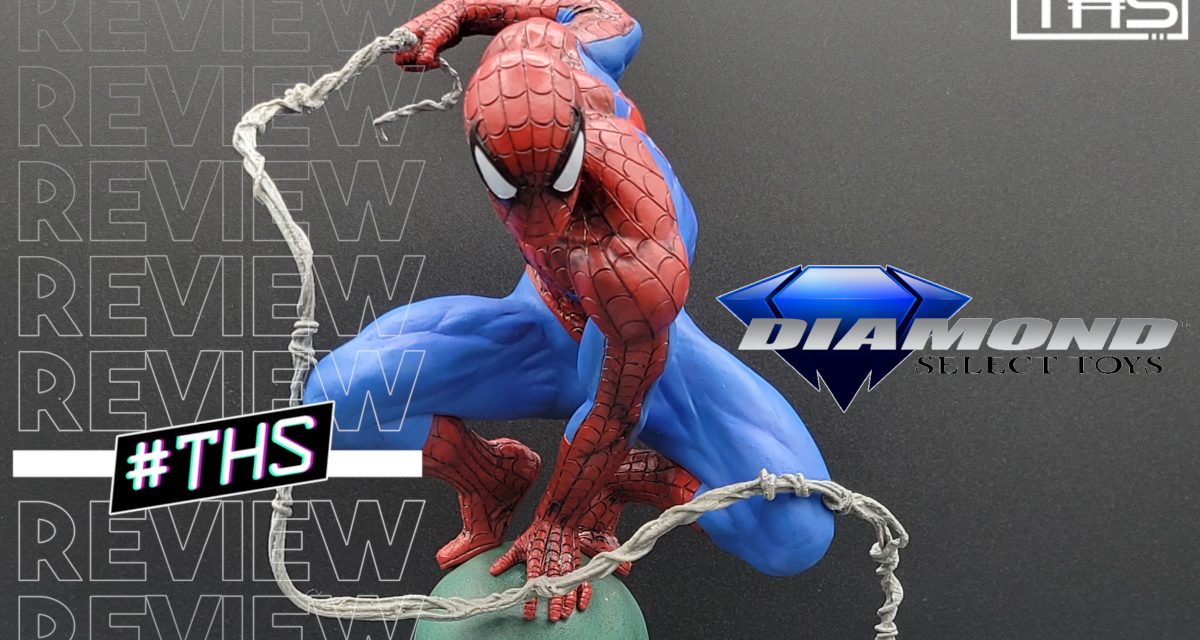 Spider-Man (Lamppost) Gallery Diorama From Diamond Select Toys [Review]