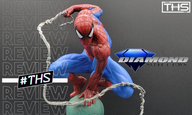 Spider-Man (Lamppost) Gallery Diorama From Diamond Select Toys [Review]