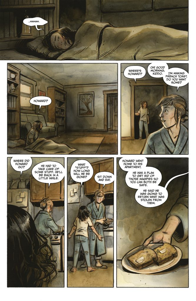 "The Lonesome Hunter #3" preview page 4.