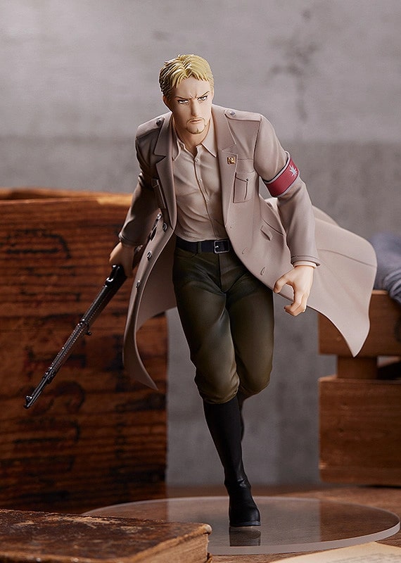 POP UP PARADE Reiner Braun figure from "Attack on Titan" front view.