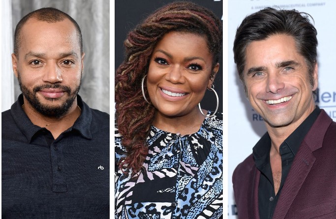 Donald Faison, Yvette Nicole Brown, and John Stamos, scheduled to appear at D23 Expo's Entertainment Showcase