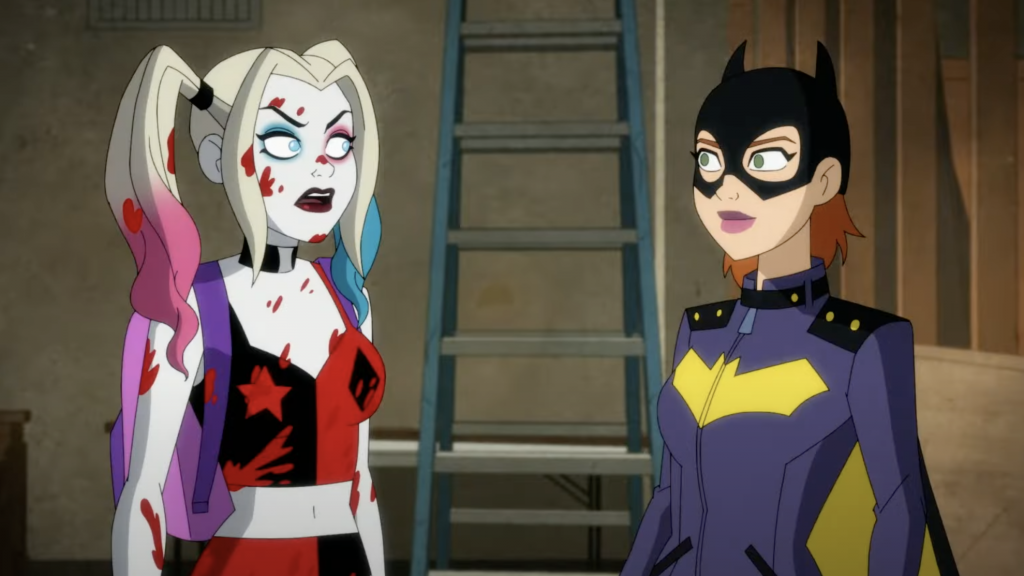 Harley and Batgirl in Season 3 of Harley Quinn