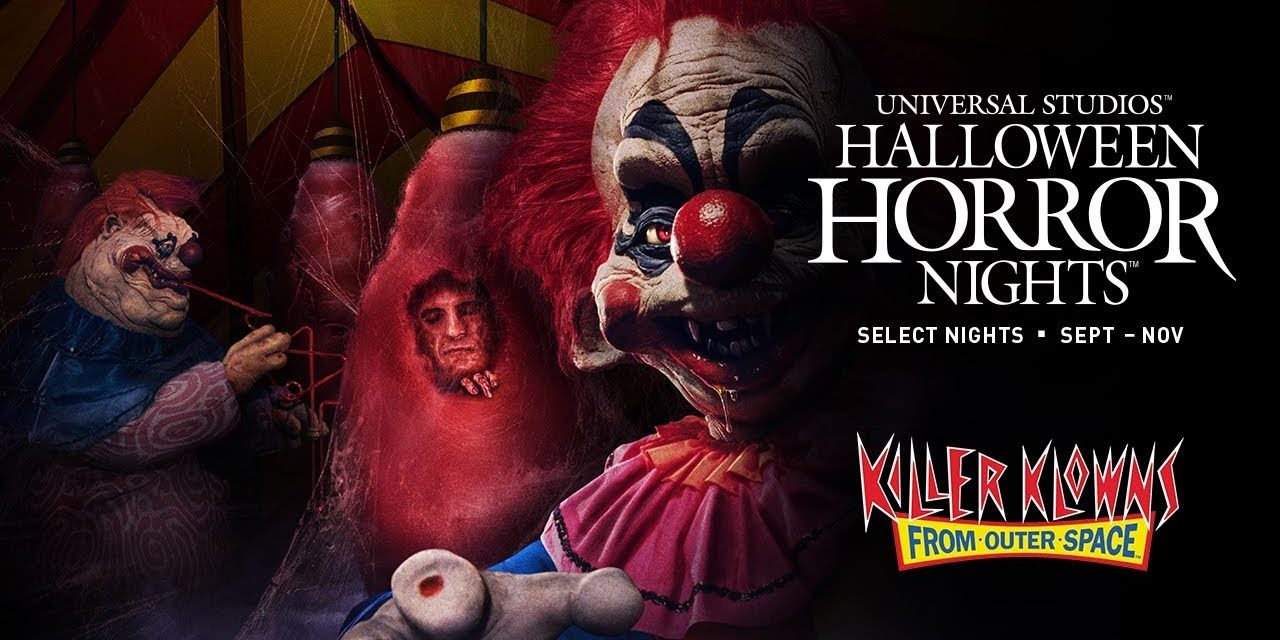 Killer Klowns From Outer Space Land At Universal’s Halloween Horror Nights
