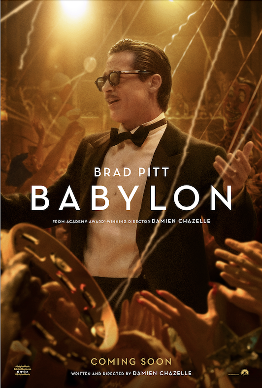 Brad Pitt Babylon character poster