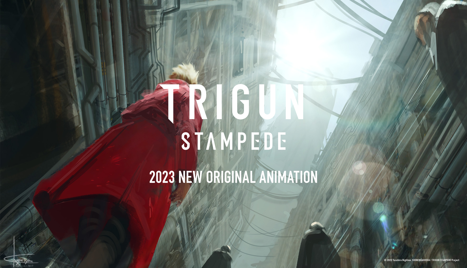 2023年オリジナル新作アニメ化「TRIGUN STAMPEDE」Anime Expo 2022パネルオフィシャルレポートが到着！ | アニバース