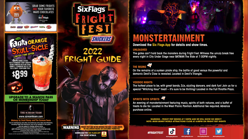 Six Flags Fright Fest 2022 Enter If You Dare [FrightAThon]