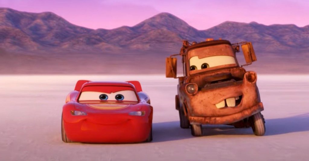 Lightning McQueen and Mater in 'Cars on the Road'