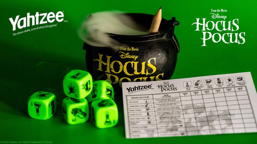 Hocus Pocus Yahtzee by The Op Games