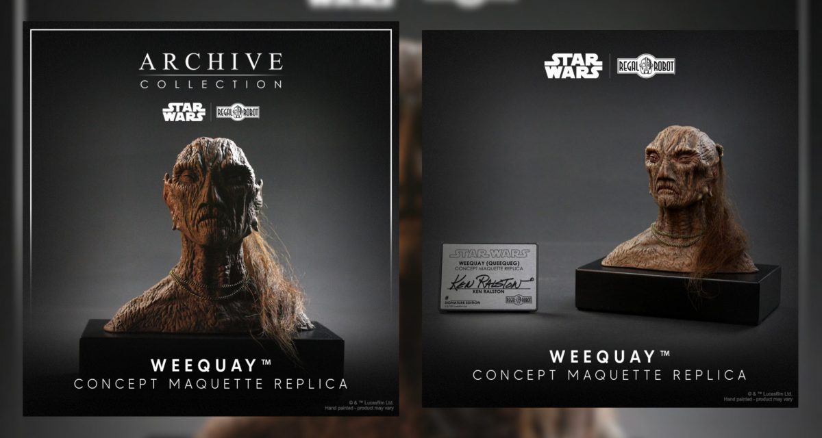 Star Wars: Weequay Concept Maquette Replica Coming Soon From Regal Robot
