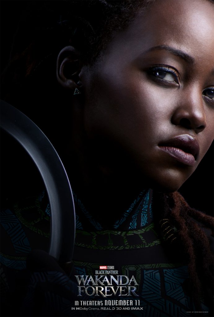 Nakia character poster. Black Panther: Wakanda Forever. © 2022 MARVEL.