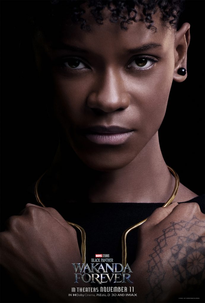 Shuri character poster. Black Panther: Wakanda Forever. © 2022 MARVEL.