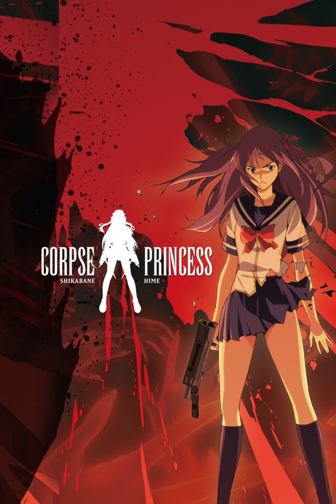 "Corpse Princess: Shikabane Hime" key art.