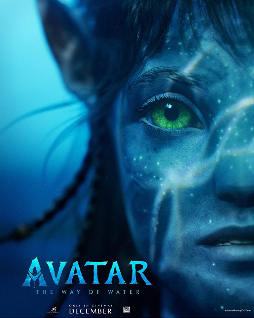 "Avatar: The Way of Water" poster from IMDb.