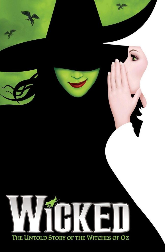 "Wicked" Broadway poster.