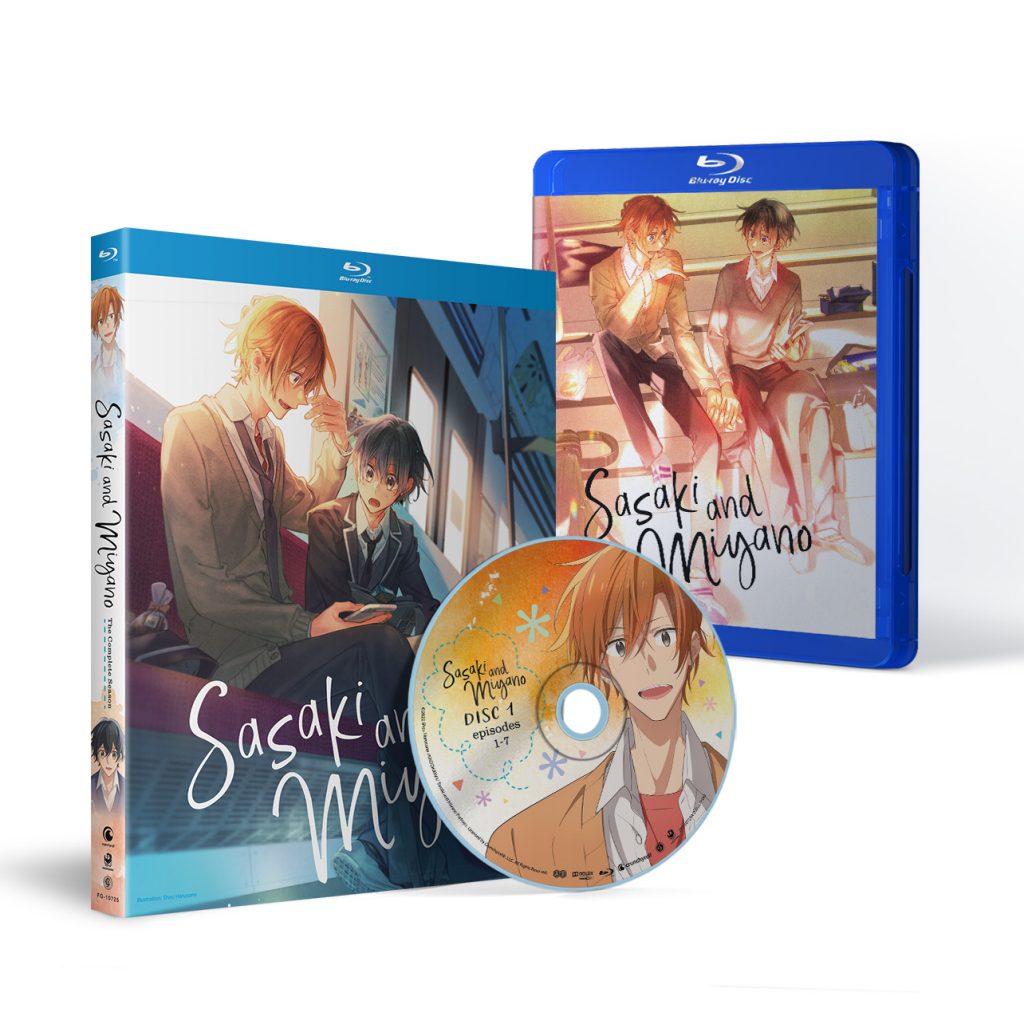 "Sasaki and Miyano - The Complete Season" Blu-ray spread.