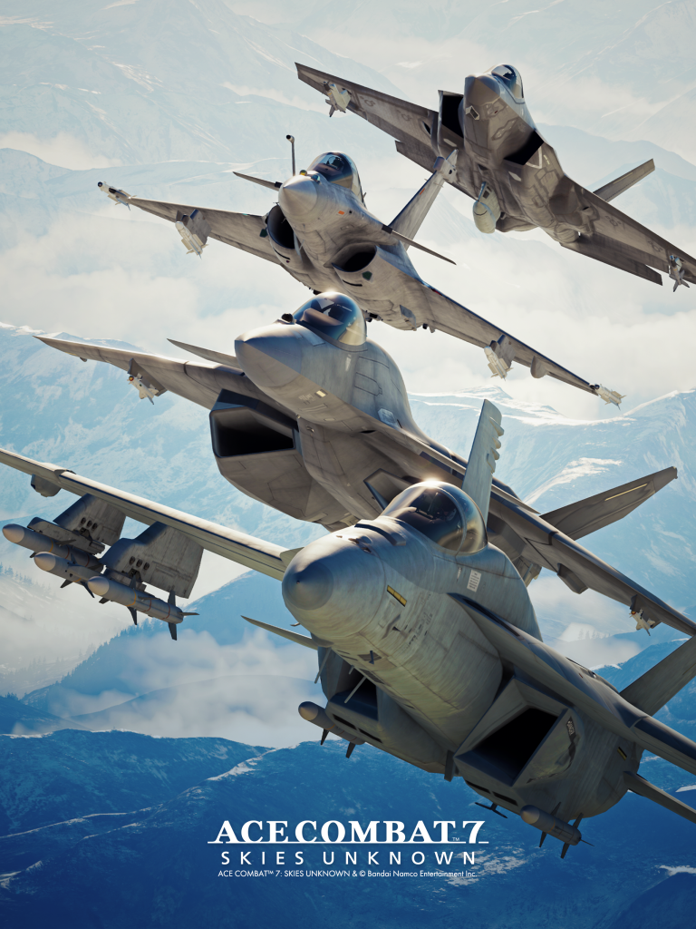 "Ace Combat 7: Skies Unknown" 4 million sold commemorative art - 2048 x 2732