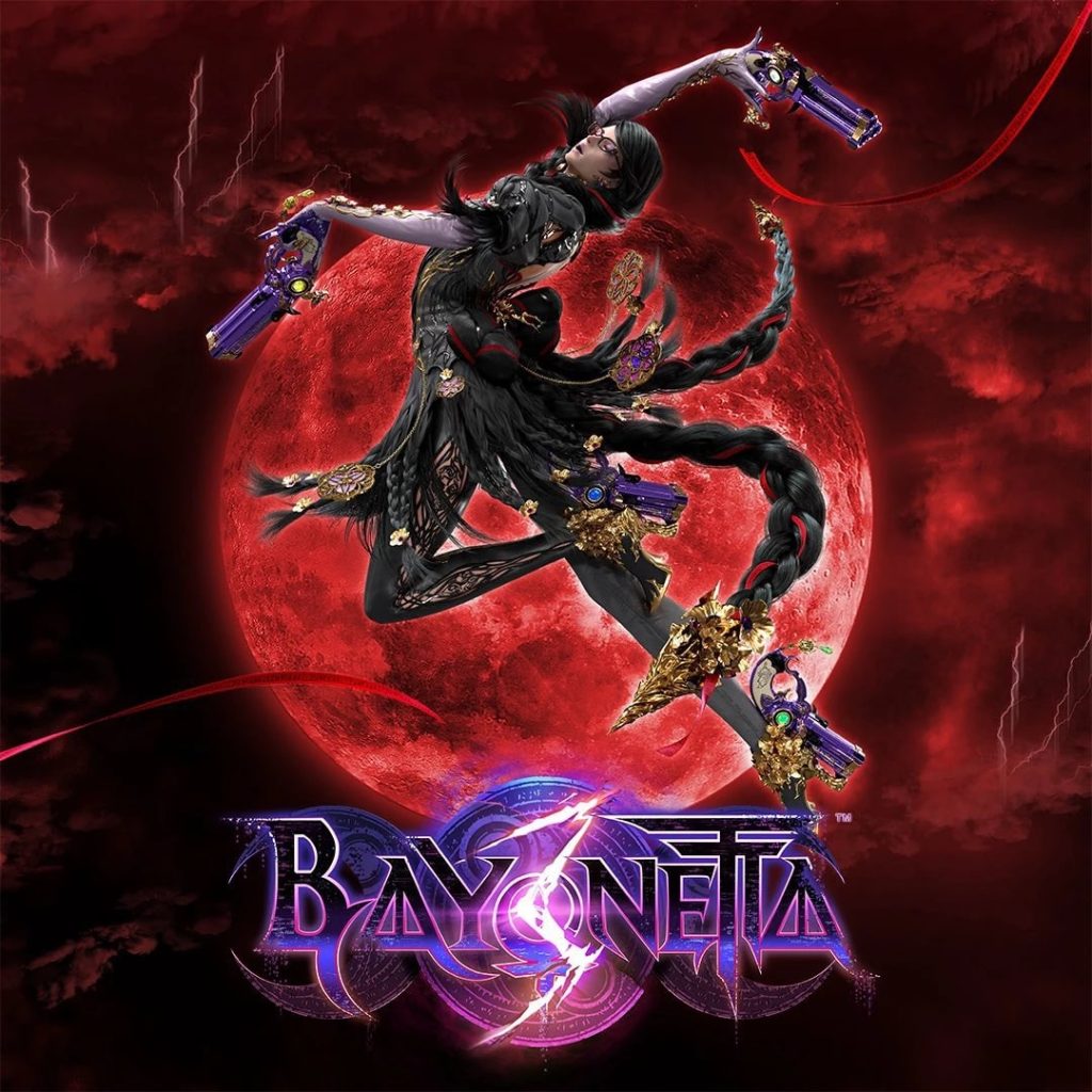 "Bayonetta 3" cover art.