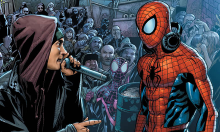 Eminem And Spider-Man Square Off In Exclusive Variant Cover