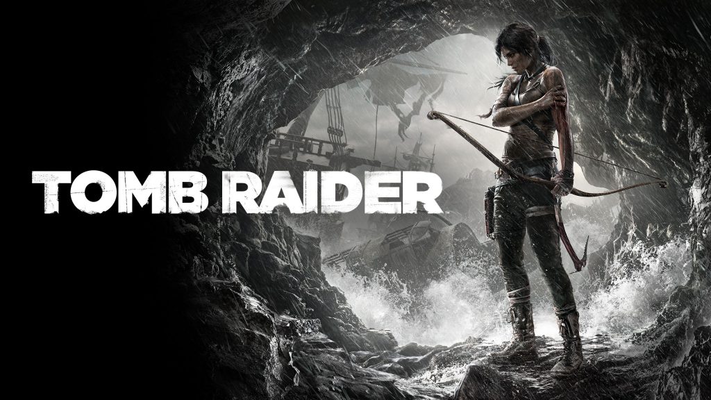 "Tomb Raider" Epic Games Store key art.