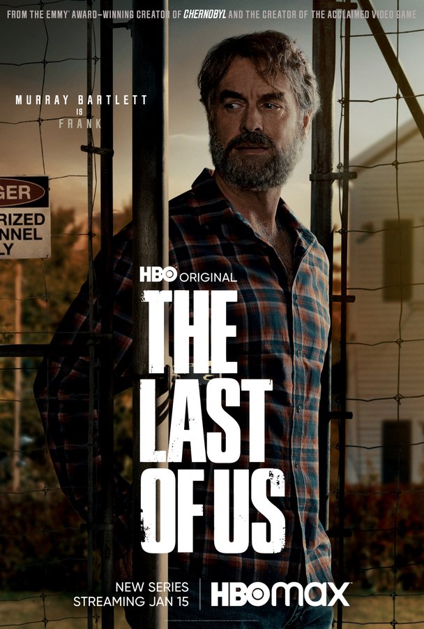 "The Last of Us" character poster featuring Murray Bartlett as Frank.