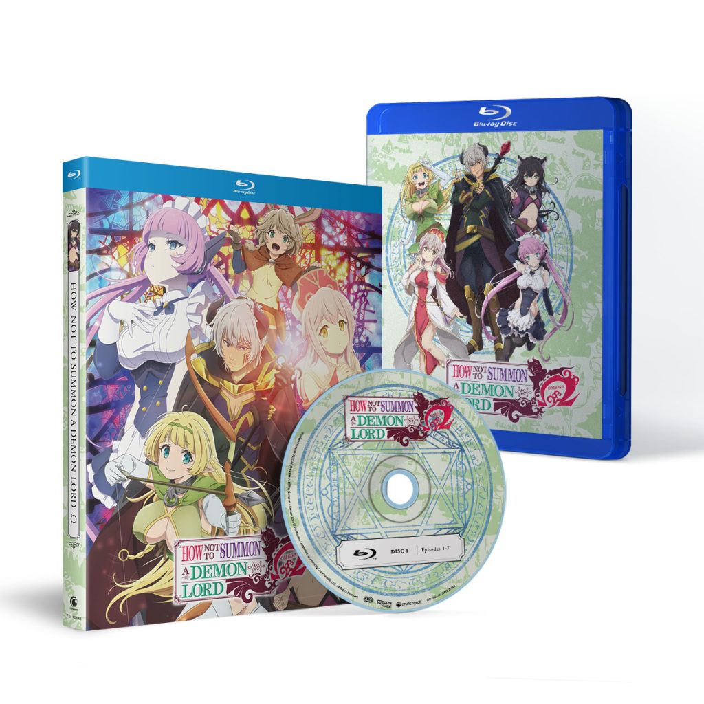 "How NOT to Summon a Demon Lord - Season 2" Blu-ray spread.