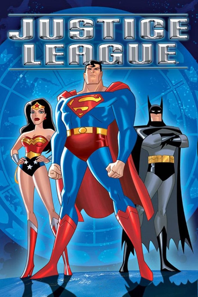 "justice League" (2001) key art from IMDb.