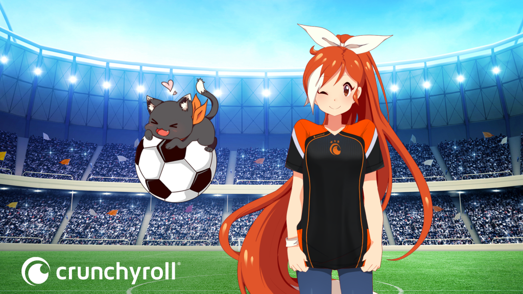 Crunchyroll 2022 World Cup key art.