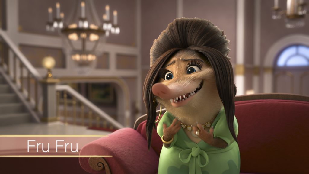 In "The Real Rodents of Little Rodentia," newly engaged Fru Fru (voiced by Leah Latham) kicks off wedding planning with enthusiasm and flourish—at least until her scene-stealing cousin Tru Tru (Michelle Buteau) arrives to assume the role of Shrew of Honor. A battle for the spotlight ensues until a close call with a giant donut reveals that for better or worse, no one knows you better than family. Directed by Josie Trinidad and Trent Correy, and produced by Nathan Curtis, "Zootopia+" streams on Disney+ beginning Nov. 9, 2022. © 2022 Disney. All Rights Reserved.