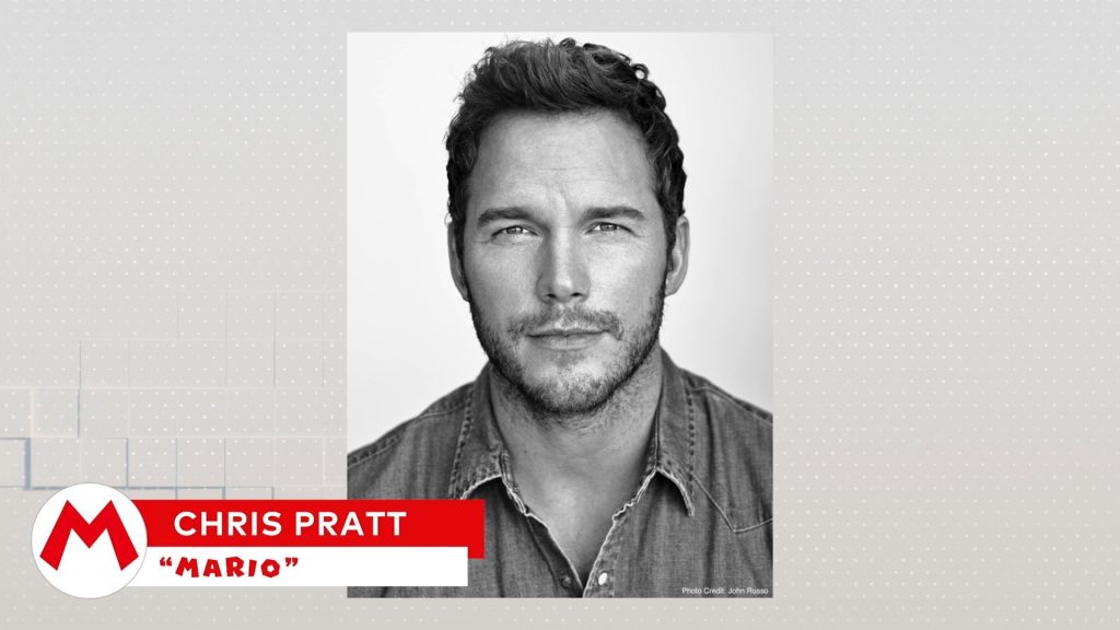 Chris Pratt as Mario.