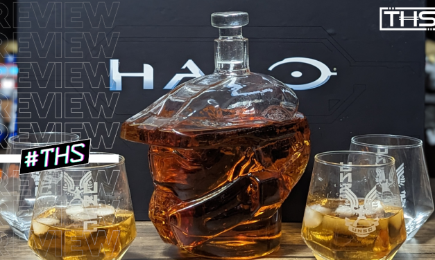 Halo Infinite Master Chief Helmet 6-Piece Whiskey Decanter Set with Glasses [Review]