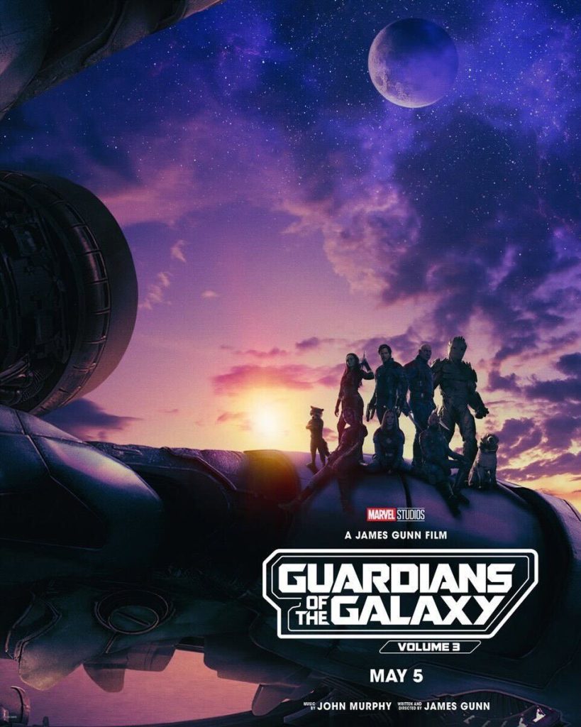 "Guardians of the Galaxy Vol. 3" key art.