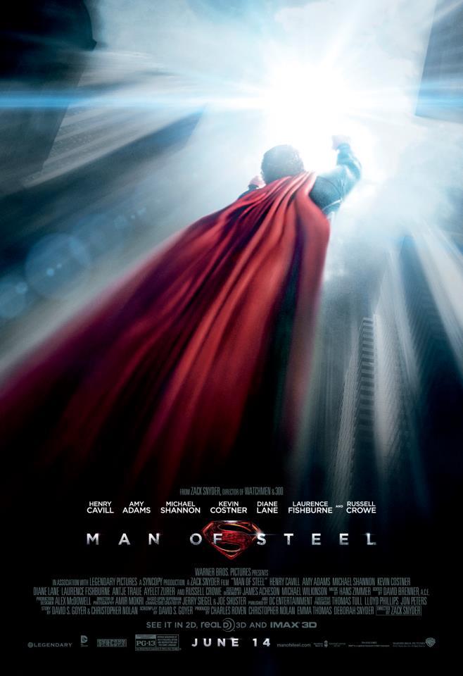 "Man of Steel" film poster from IMDb.