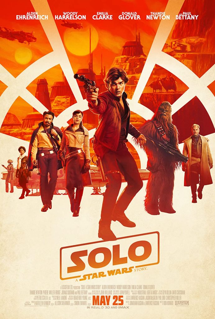 "Solo: A Star Wars Story" poster from IMDb.