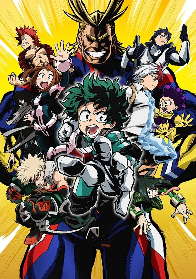 "My Hero Academia" season 1 key art 2.