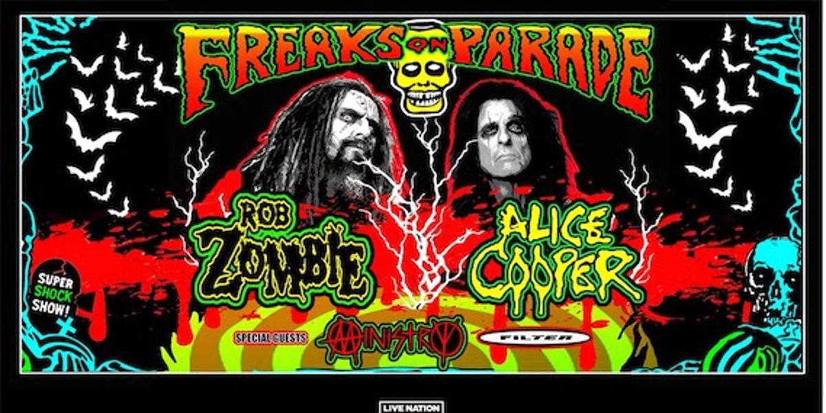 Rob Zombie And Alice Cooper Team Up For ‘Freaks On Parade’ Tour 2023