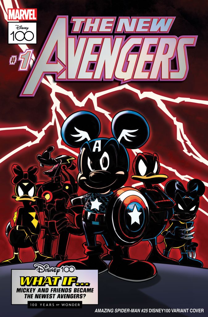 Marvel: Celebrate 100 Years Of Disney With Mickey Mouse, Minnie Mouse, And More Variant Comic Covers