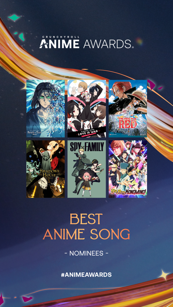 Crunchyroll Anime Awards 2023 Best Anime Song