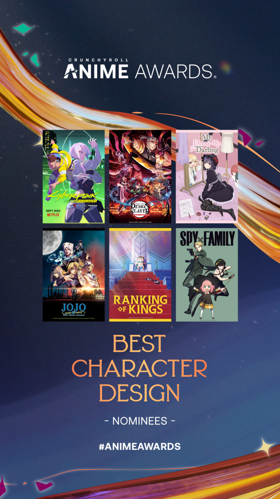 Crunchyroll Anime Awards 2023 Best Character Design