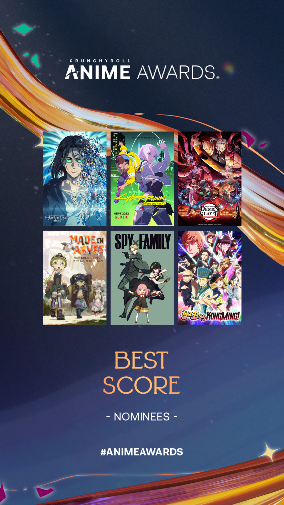 Crunchyroll Anime Awards 2023 Best Score