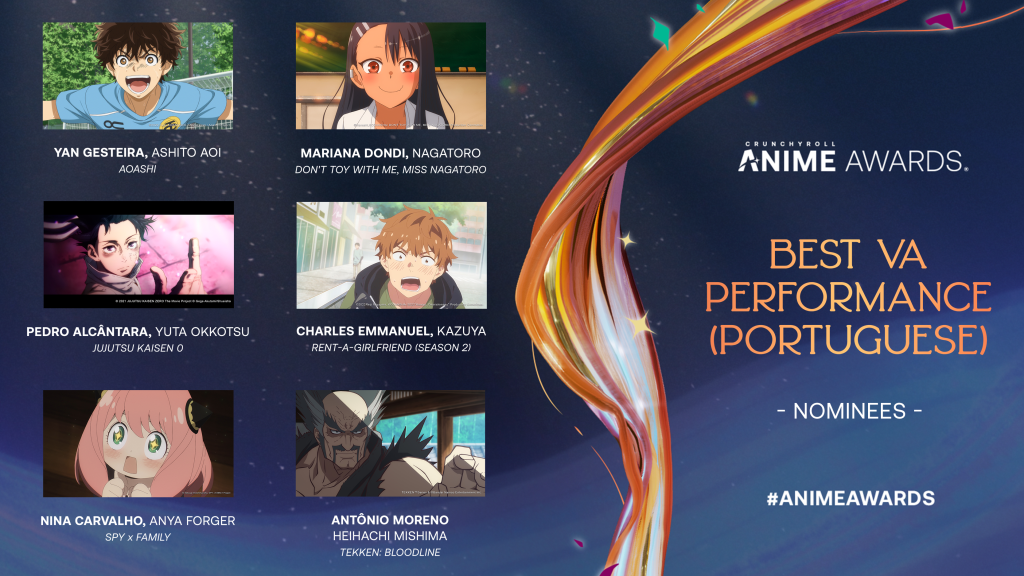 Crunchyroll Anime Awards 2023 Best VA Performance (Portuguese)