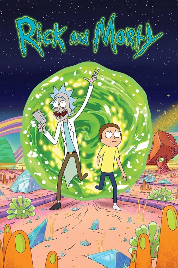 "Rick and Morty" key art from IMDb.