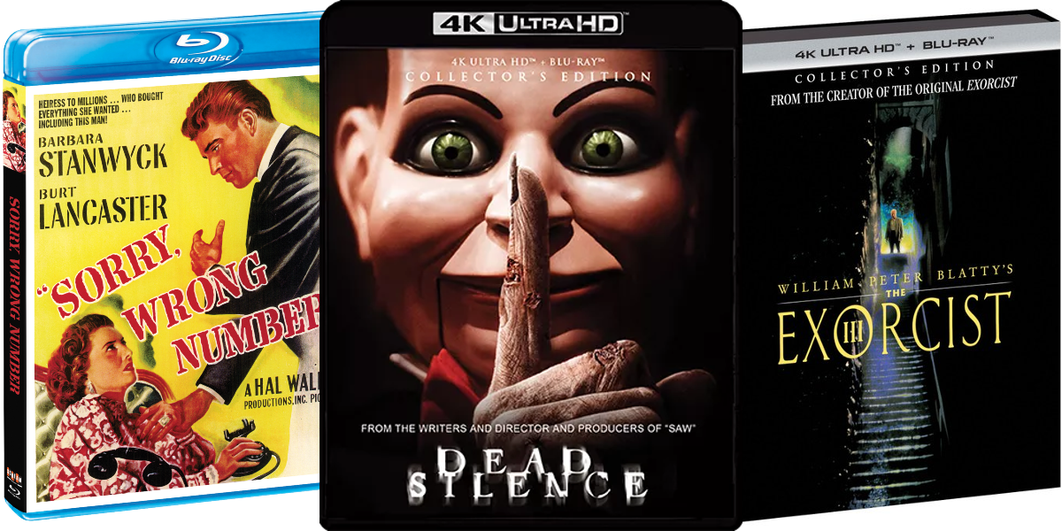 Scream Factory Gives Us New 4K Releases For Dead Silence, The Exorcist III, & More
