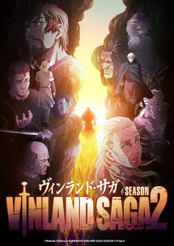 "Vinland Saga season 2" NA key art.