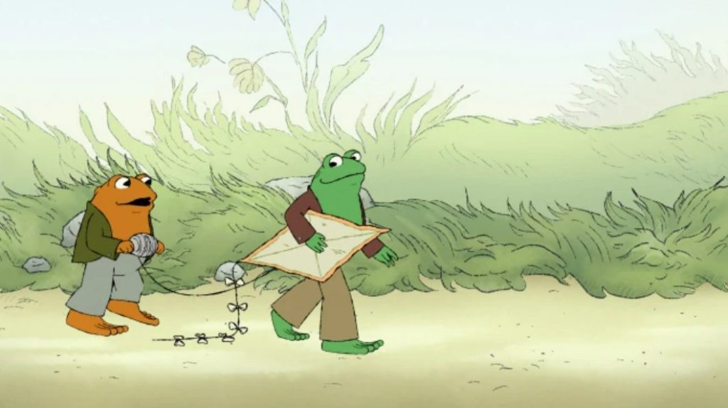 Frog and Toad with a kite, AppleTV+