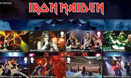 Time To Add The Newest Item To Your Iron Maiden Collection: Stamps